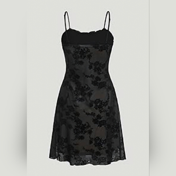 Verdusa Women's Lettuce Trim A Line Short Cami #494 NWOT - Picture 2 of 8